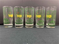 Twenty Five (25) Masters Tournament Commemorative Drinking Glasses