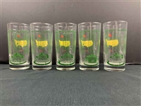 Twenty Five (25) Masters Tournament Commemorative Drinking Glasses
