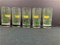 Twenty Five (25) Masters Tournament Commemorative Drinking Glasses