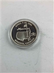 1994 Masters Troy Ounce Silver Coin - Second in Series with Original Box