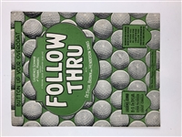A Collection of Vintage Golf Related Ephemera Artwork and Ceramic Novelties
