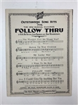 A Collection of Vintage Golf Related Ephemera Artwork and Ceramic Novelties