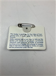 1973, 1974 & 1979 Masters Tournament SERIES Badges