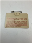 1973, 1974 & 1979 Masters Tournament SERIES Badges