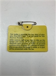 1973, 1974 & 1979 Masters Tournament SERIES Badges