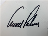 Palmer, Watson, Faldo & Irwin Signed Augusta National Menu JSA ALOA
