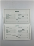 Palmer, Watson, Faldo & Irwin Signed Augusta National Menu JSA ALOA