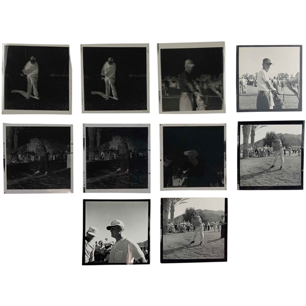 Collection of Vintage Golf Photography Featuring Jack Nicklaus Arnold Palmer and Gary Player at Firestone Country Club June 1965