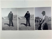 Collection of Vintage Golf Photography Featuring Jack Nicklaus Arnold Palmer and Gary Player at Firestone Country Club June 1965