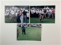 Collection of Vintage Golf Photography Featuring Jack Nicklaus Arnold Palmer and Gary Player at Firestone Country Club June 1965