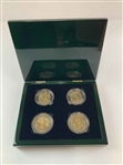 Arnold Palmer Ltd Ed Masters Coins Set in Original Emerald Box w/COA #591/750
