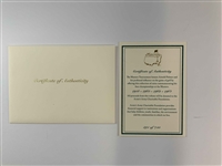 Arnold Palmer Ltd Ed Masters Coins Set in Original Emerald Box w/COA #591/750