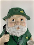 2019 Masters Tournament Ltd Ed Full Size Green & White Golfer Gnome