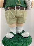 2019 Masters Tournament Ltd Ed Full Size Green & White Golfer Gnome