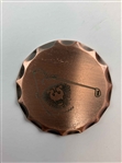 John Daly Signed Sunfish Golf Copper Ball Marker JSA ALOA