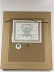 Fred Couples Signed 1992 Masters Tournament Commemorative Framed Display JSA ALOA