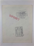 Four (4) Fuzzy Zoeller Original Wire Photos