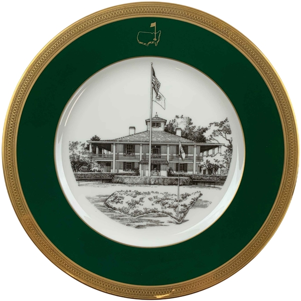 1997 Masters Tournament Lenox Commemorative Member Plate #12 with Original Box
