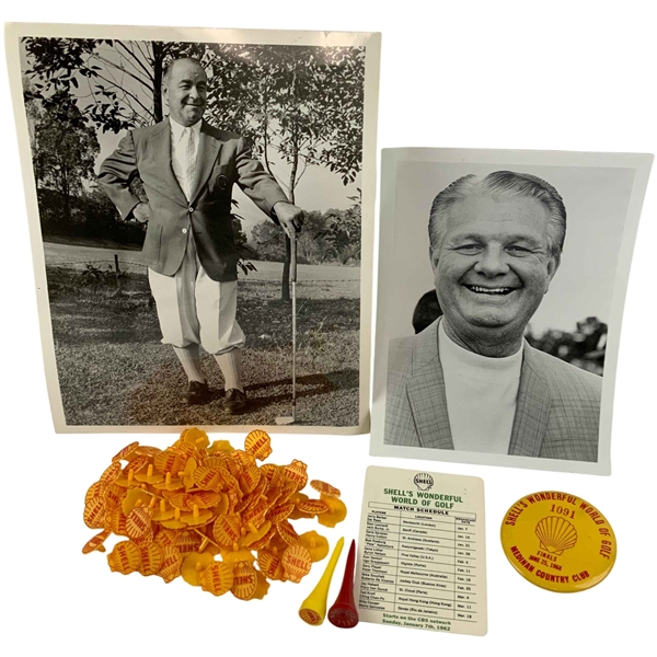 A Collection of Shells Wonderful World of Golf Memorabilia and Gene Sarazen Photographs