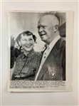 A Five-Piece Collection of Dwight D. Eisenhower and Augusta National Golf Club Ephemera and Press Photographs