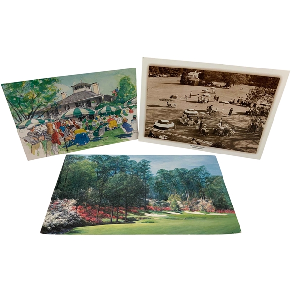 Collection of Three (3) ANGC Clubhouse Breakfast & Lunch Menus