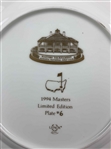 1994 Masters Tournament Ltd Ed Lenox Commemorative Member Plate #6 with Box