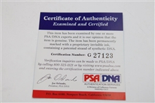 Arnold Palmer Signed 2007 Masters Embroidered Flag PSA/DNA #G27123