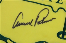 Arnold Palmer Signed 2007 Masters Embroidered Flag PSA/DNA #G75222