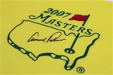 Arnold Palmer Signed 2007 Masters Embroidered Flag PSA/DNA #G75222