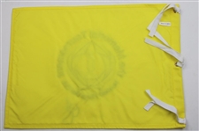Jack Nicklaus Signed Undated The Memorial at Muirfield Embroidered Flag PSA/DNA