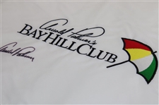 Arnold Palmer Signed Bay Hill Club Embroidered Flag JSA ALOA
