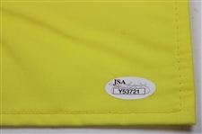 Jack Nicklaus Signed Undated Masters Embroidered Flag JSA #Y53721