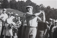 Ben Hogan Black and White Photo - Framed