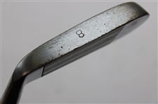 Burr Key Bilt Andy Robertson Matched Five Clover Chromium Plated Hand Forged Putter 8