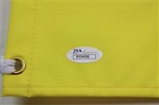 Danny Willett Signed 2016 Masters Tournament Embroidered Flag JSA #P59498