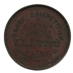 1896 Bogey Competition at Staines Golf Club England Medal - Won by W.E. Townsend