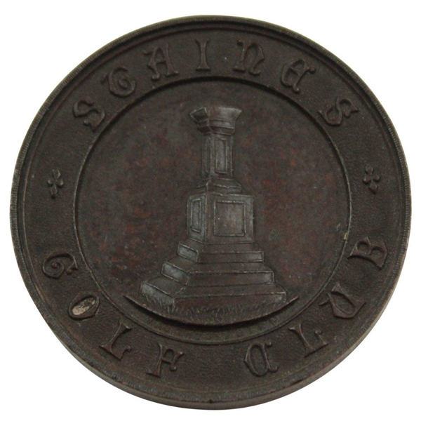 1896 Bogey Competition at Staines Golf Club England Medal - Won by W.E. Townsend