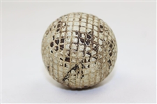 Vintage Machine Cut Gutta-Percha Golf Ball