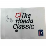Brian Stroud, Chris Kirk & Keith Mitchell Signed Honda Classic Flags JSA COA