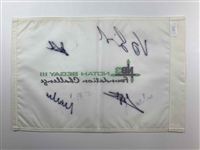 Multi Signed Notah Begay III Foundation Challenge Flag JSA ALOA