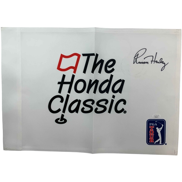 Russell Henley Signed The Honda Classic PGA TOUR Pin Flag JSA #CD21367