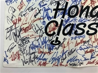 Multi-Signed The Honda Classic PGA Tour Souvenir Golf Pin Flag JSA ALOA