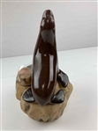 1983 Bing Crosby National Pro-Am Sea Lion Ceramic Scotch Whisky Decanter
