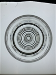 Robert Boyd's Mario Cioni Italian Lead Crystal 2001 Pro-Am Golf Trophy Vase