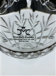 Robert Boyd's Mario Cioni Italian Lead Crystal 2001 Pro-Am Golf Trophy Vase