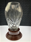 Robert Boyd's 2005 PGA Carolinas Section Prestwick Senior Open Champion Crystal Trophy Vase