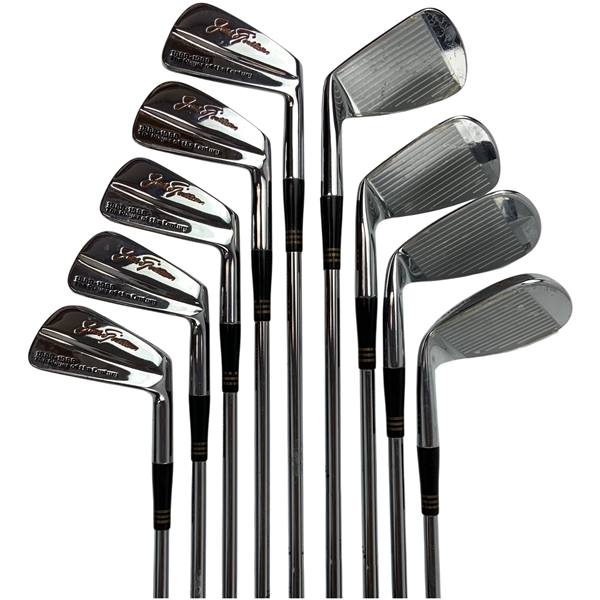 Set of 9 MacGregor Jack Nicklaus The Player of the Century Commemorative Golf Irons - Like New