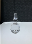 Robert Boyd's Galway Irish Crystal Cut Glass Ship's Decanter with Commemorative Pebble Beach Etching