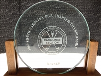 Robert Boyd's 1989 South Carolina PGA Chapter Championship Winner's Award