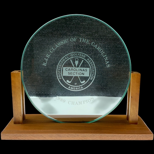 Robert Boyds 1989 R.J.R. Classic of the Carolinas Champion Golf Trophy